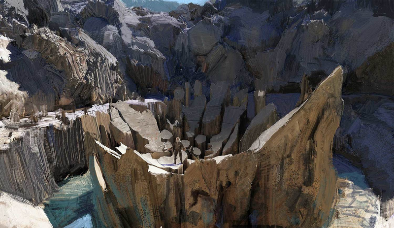 Illustration for article titled The fantastic worlds of Craig Mullins—one of the best illustrators ever
